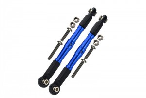 GPM BR162 ALUMINUM FRONT TURNBUCKLE FOR STEERING TEAM LOSI 1/10 BAJA REY DESERT TRUCK LOS03008 - BLUE - BR162-B-BEBK