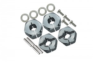 GPM SLA2W10/0608 ALUMINUM HEX ADAPTERS 6mm FRONT 8mm REAR SLASH PRO 2WD SHORT COURSE - SLA2W10/0608-S