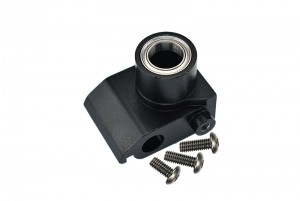 GPM KM048 ALUMINIUM STEERING ASSEMBLY WITH BEARINGS KYOSHO MOTORCYCLE - BLACK - KM048-BK