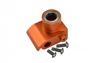 GPM KM048 ALUMINIUM STEERING ASSEMBLY WITH BEARINGS KYOSHO MOTORCYCLE - ORANGE - KM048-OR