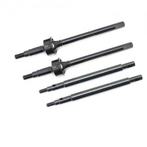 STEEL F CVD & R AXLE SHAFT 9730 9753 1/18 TRAXXAS TRX-4M CRAWLER 97074-1 / 97054-1 - TRX-4MCVDFR