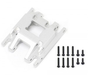 Aluminium Center Skid Plate 9736 For 1/18 RC TRAXXAS TRX-4M CRAWLER 97074 97054 - TRX-9736/SI