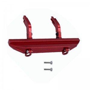 Aluminium Rear Bumper Mount 9734 For 1/18 RC TRAXXAS TRX-4M MINI CRAWLER 97074 97054 - RED - TRX-9734/RE