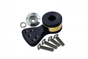 GPM SH025TM/L ALUMINIUM HI-TORQUE SERVO SAVER FOR 25T SPLINE OUTPUT SHAFT - L SIZE - SH025TM/L-BK