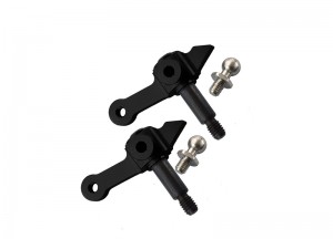 GPM DT3021 ALUMINIUM FRONT KNUCKLE ARM TAMIYA DT-03 BUGGY - DT3021-BK