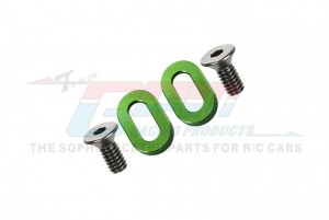 GPM KM010 ALLOY OVAL WASHER FOR GEAR BOX   KYOSHO MOTORCYCLE - Green - KM010-G