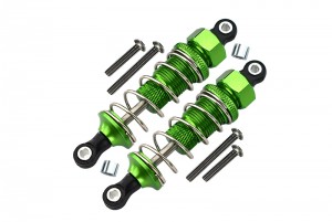 GPM DT3070F/PBT ALUMINIUM FRONT ADJUSTABLE TOP 70mm DAMPER TAMIYA DT-03 - GREEN - DT3070F/PBT-G-S-BEBK