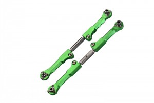 GPM TXM047S STEEL FRONT STEERING ROD W/ ALUMINIUM ENDS TRAXXAS 1/5 4WD X-MAXX 6S MONSTER - GREEN - TXM047S-OC-BEG