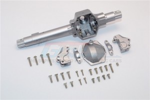 GPM MJ012X ALUMINIUM FRONT OR REAR AXLE HOUSING ASSEMBLY 1/10 RC AXIAL SMT10 - MJ012X-OR