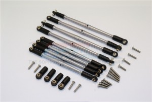 GPM ER160 ALUMINIUM ANTI-CLOCKWISE THREAD STEERING TIE ROD 1/10 E-REVO SUMMIT REVO E-REVO 3.3 MONSTER - ER160-GS-BEBK