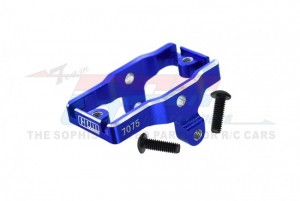 GPM TRX4M024 ALUMINUM 7075-T6 SERVO MOUNT 9739 TRAXXAS 1/18 4WD TRX-4M FORD BRONCO 97074-1 / LAND ROVER DEFENDER 97054-1 - BLUE - TRX4M024-B