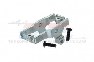 GPM TRX4M024 ALUMINUM 7075-T6 SERVO MOUNT 9739 TRAXXAS 1/18 4WD TRX-4M FORD BRONCO 97074-1 / LAND ROVER DEFENDER 97054-1 - SILVER - TRX4M024-S
