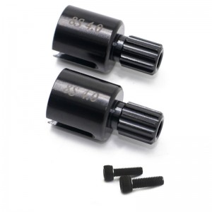 HARDEN STEEL FRONT OR REAR WHEEL JOINTS FOR 1/5 TRAXXAS X-MAXX 8S / 1/6 4WD XRT 8S 78086-4 MONSTER - STXM-8039/BK