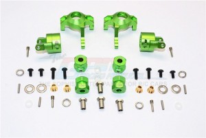 GPM MJ019021/5D ALUMINIUM FRONT C-HUB & KNUCKLE ARM (5 DEGREE CASTER) 1/10 RC AXIAL SMT10 - MJ019021/5D-G