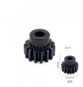 STEEL PINION GEAR M1.5 8mm Inner 15T RC 1/5 Traxxas X-Maxx 1/6 XRT / ARRMA 1/5 OUTCAST KRATON - PG8015T