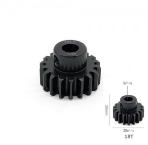 STEEL PINION GEAR M1.5 8mm Inner 18T RC 1/5 Traxxas X-Maxx 1/6 XRT / ARRMA 1/5 OUTCAST KRATON - PG8018T