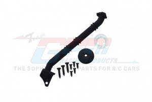 GPM TRX4MZSP96 WADING PIPE THROAT HIGH INLET DUST COLLECTOR TRAXXAS 1/18 TRX-4M LAND ROVER DEFENDER D90 CRAWLER - TRX4MZSP96-BK