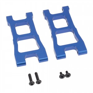 Aluminum Front / Rear Lower Suspension Arm 1/10 Red Cat Racing Blackout XTE XBE SC PRO Truck - BKO054-B