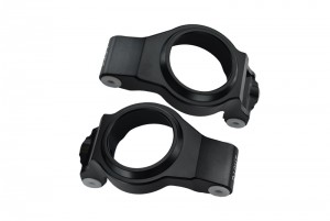 GPM TXM019 ALUMINIUM FRONT C HUBS FOR TRAXXS 1/5 X-MAXX 6S 8S MONSTER - Black - TXM019-BK