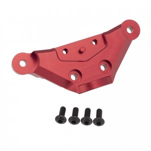 Aluminium Steering Bellcrank Mount 1/10 Red Cat Racing Blackout XTE XBE SC Truck - XTE002-R