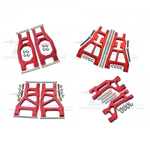 GPM COMBO FRONT & REAR UPPER & LOWER SUSPENSION ARM SET FOR TAMIYA DT-03 BUGGY - DT3054555657-R