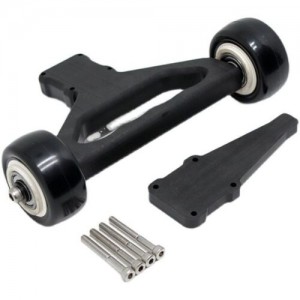 Nylon Wheel Wheelie Bar For 1/5 RC ARRMA KRATON / OUTCAST 8S BLX RC MONSTER - MAKX-01R-BK