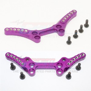 GPM SP302830 ALUMINIUM FRONT & REAR SHOCK TOWER 1/10 HPI SPORT 3 TOURING CAR - SP302830-P