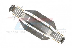 STAINLESS STEEL CHASSIS PROTECTION PLATE SET TRAXXAS 1/6 4WD XRT 8S-78086-4 - XRTZSP1B-OC