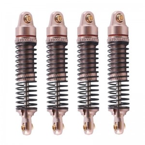 ALLOY 52mm OIL SHOCK SET 9764 TRAXXAS 1/18 TRX-4M CRAWLER 97074 / 97054 - TITANIUM - TRX-9764-TI