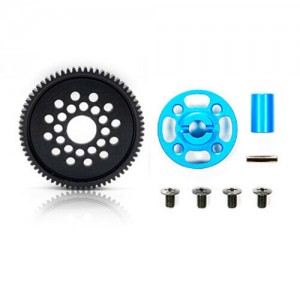 High Speed Steel Pinion Gear 68T Alu Adaptor Set 54000 1/10 TAMIYA TT02 TT-02D CAR - TAM-54000