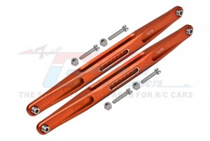 GPM UDR014N ALUMINUM 7075-T6 REAR TRAILING ARM LOWER LINKS 8544 TRAXXAS 1/7 UNLIMITED DESERT RACER PRO-SCALE 4X4 85076-4 - ORANGE - UDR014N-OR