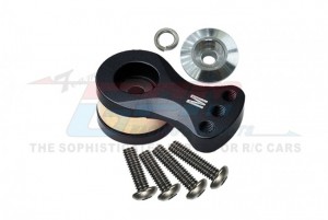 GPM SH025TM/MN ALUMINIUM 6061-T6 HI-TORQUE SERVO SAVER FOR 25T SPLINE OUTPUT SHAFT SIZE M - SH025TM/MN-BK