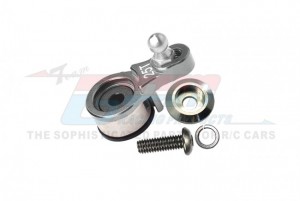 GPM TRX4025TSN ALUMINUM 6061-T6 SERVO HORN W. BUILT-IN SPRING FOR LOCKING DIFF 5669 1/10 TRAXXAS TRX-4 RC CRAWLER - SILVER - TRX4025TSN-S