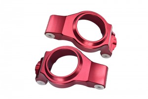 GPM TXM019 ALUMINIUM FRONT C HUBS FOR TRAXXS 1/5 X-MAXX 6S 8S MONSTER - Red - TXM019-R