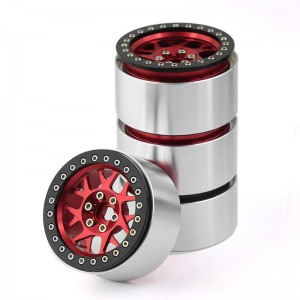 Universal Aluminium 2.2 Inch 45mm Beadlock Wheel Rims Set 1/10 RC AXIAL RBX10 WRAITH / TRAXXAS TRX-4 CRAWLER - WH05/RE