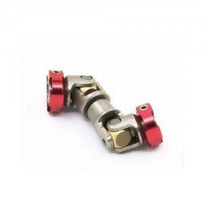 Universal Stainless Steel Flange Head Transmission Shaft CVD 1/14 Tamiya RC TRACTOR TRAXXAS TRX-4 AXIAL SCX10 - CVD45-50