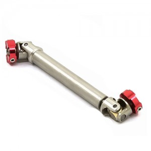 Universal Stainless Steel Flange Head Transmission Shaft CVD 1/14 Tamiya RC TRACTOR TRAXXAS TRX-4 AXIAL SCX10 - CVD90-100