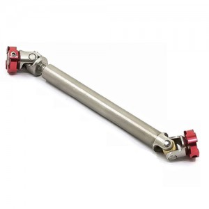 Universal Stainless Steel Flange Head Transmission Shaft CVD 1/14 Tamiya RC TRACTOR TRAXXAS TRX-4 AXIAL SCX10 - CVD110-130