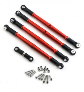 Aluminium Front & Rear Tie Rod Set W/ Steering Rod For ARRMA 1/8 KRATON OUTCAST 6S BLX - MAK135/RE