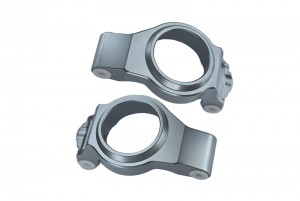 GPM TXM019 ALUMINIUM FRONT C HUBS FOR TRAXXS 1/5 X-MAXX 6S 8S MONSTER - Silver - TXM019-S