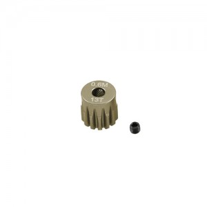 STEEL 7075 Hard Coated M0.6 Pinion Gear Set 13 - 33T 3.175mm Holes 1/10 TAMIYA TT02 XV02 Car - PG0613T