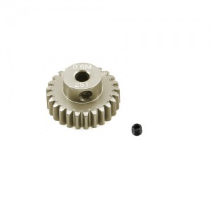 STEEL 7075 Hard Coated M0.6 Pinion Gear Set 13 - 33T 3.175mm Holes 1/10 TAMIYA TT02 XV02 Car - PG0625T