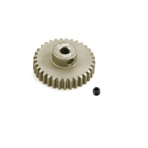 STEEL 7075 Hard Coated M0.6 Pinion Gear Set 13 - 33T 3.175mm Holes 1/10 TAMIYA TT02 XV02 Car - PG0633T