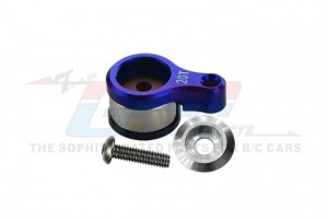 GPM LM020TSHN ALUMINUM 6061-T6 20T SERVO HORN W. BUILT-IN SPRING LOS211012 LOSI 1/18 2WD MINI-T 2.0 STADIUM TRUCK-LOS01015 - LM020TSHN-B