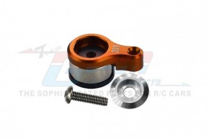 GPM LM020TSHN ALUMINUM 6061-T6 20T SERVO HORN W. BUILT-IN SPRING LOS211012 LOSI 1/18 2WD MINI-T 2.0 STADIUM TRUCK-LOS01015 - ORANGE - LM020TSHN-OR