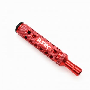Aluminium M4 Wheel Lock Nut Sleeve Wrench Tools Light Weight Design For 1/8 1/10 RC Car - RED - RS-M4W/RE