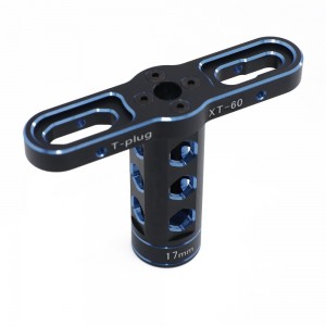 Aluminium Wheel Hex Wrench Tool - 17mm For 1/5 1/6 1/8 RC Offroad TRAXXAS E-REVO X-MAXX Monster Truck - BLUE - ST-017/BU