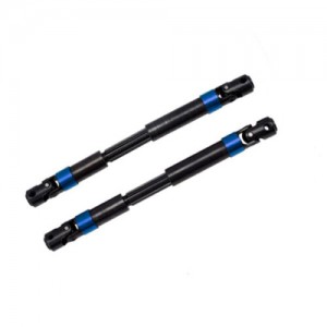STEEL TRANSMISSION CVD DRIVE SHAFT AXIAL RACING SCX-6 JEEP JLU WRANGLER - BLUE - SCX6-01/BU
