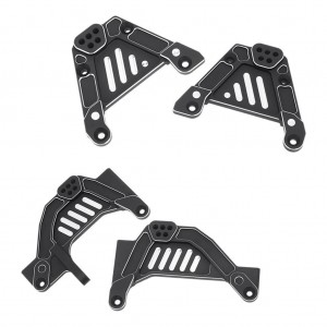 ALU FRONT & REAR ADJUSTABLE DAMPER MOUNT 1/6 AXIAL RACING SCX-6 JEEP JLU WRANGLE - SCX6-03