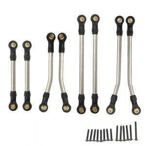 Stainless Steel TRX4M-160SS Clearance Chassis Link Rod Set 9742R TRAXXAS 1/18 TRX-4M CRAWLER 97074-1 / 97054-1 - TRX4M-160SS